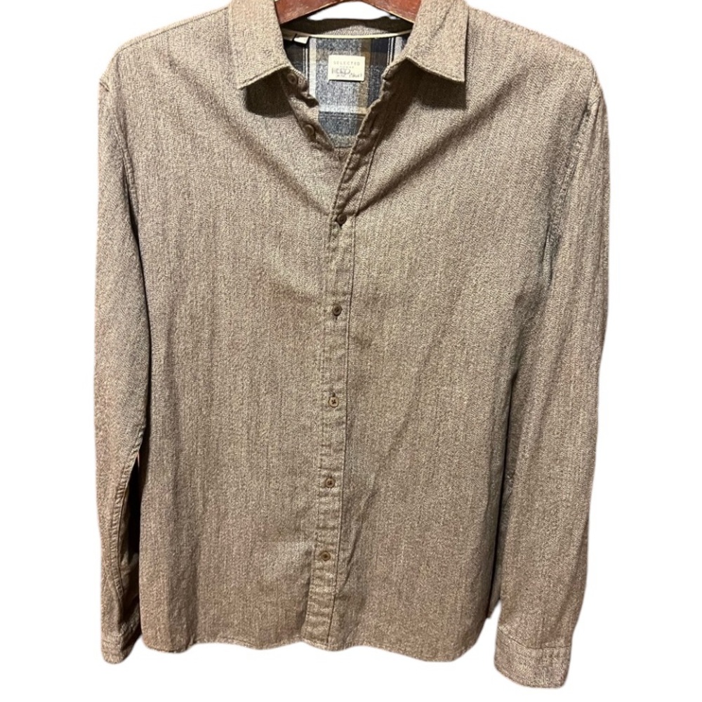 Selected means cotton dress shirt size 18